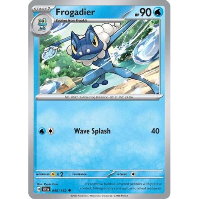 Frogadier 040/142  SV07 Stellar Crown - Uncommon