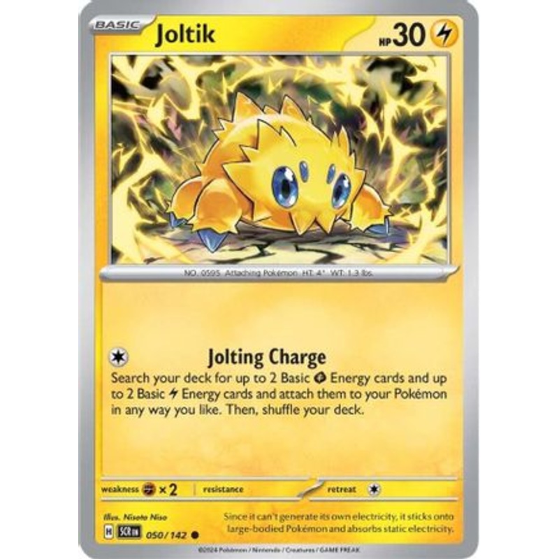 Joltik 050/142  - Reverse Holofoil SV07 Stellar Crown - Common