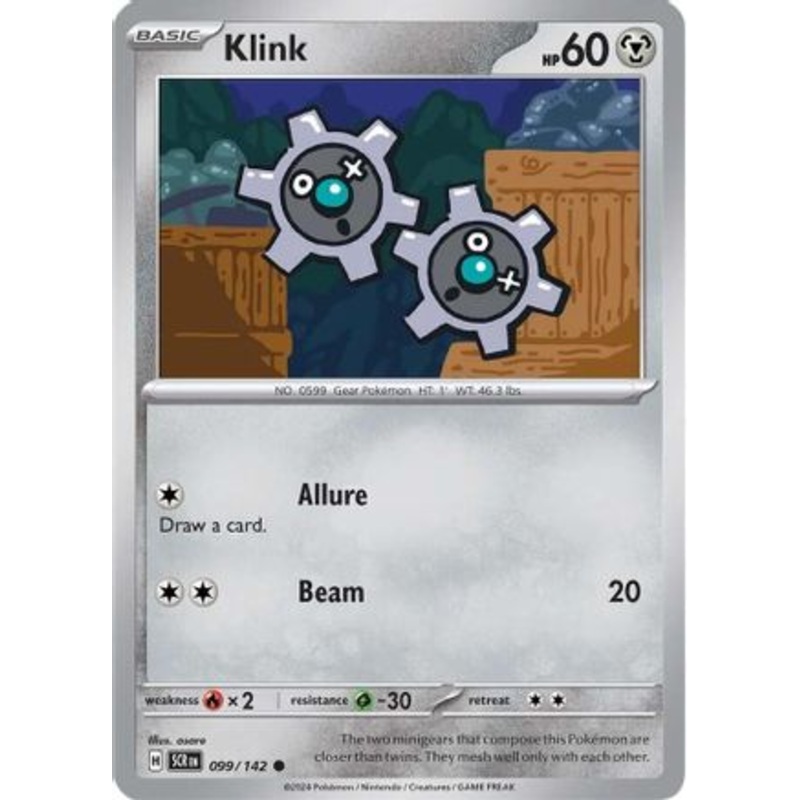 Klink 099/142  SV07 Stellar Crown - Common