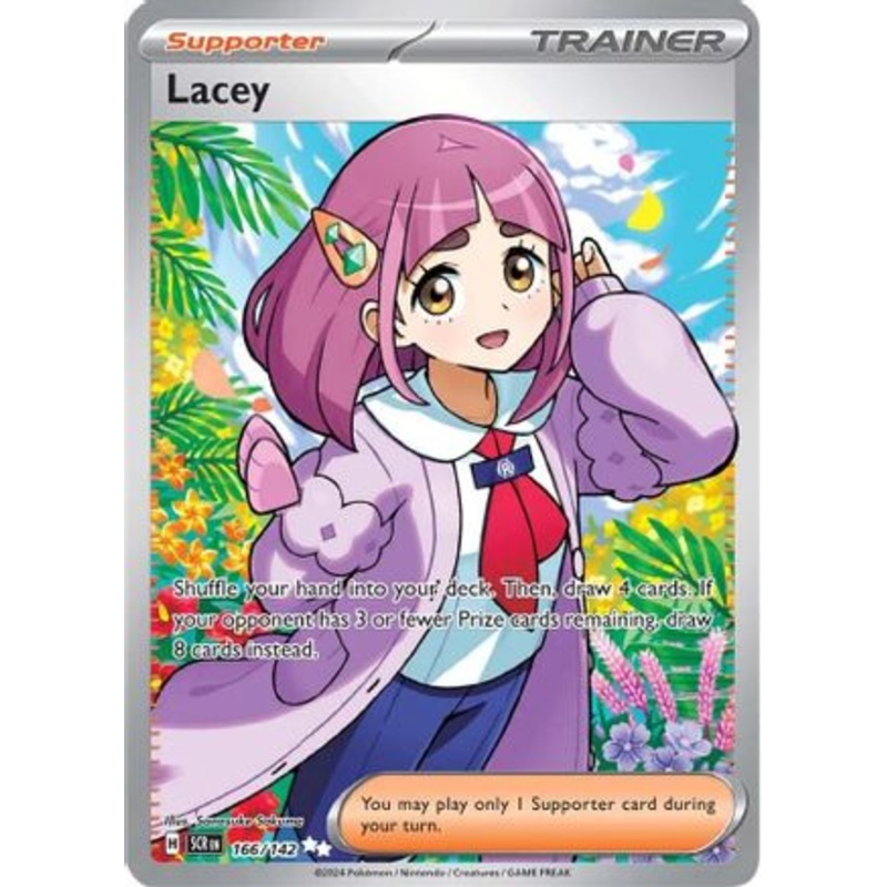 Lacey 166/142  - Holofoil SV07 Stellar Crown - Ultra Rare