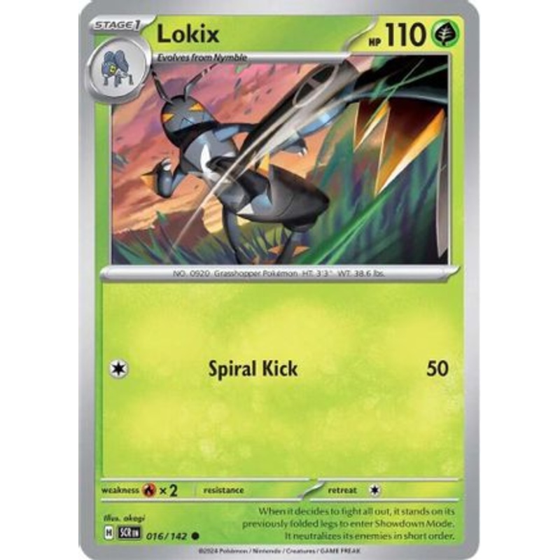 Lokix 016/142  SV07 Stellar Crown - Common