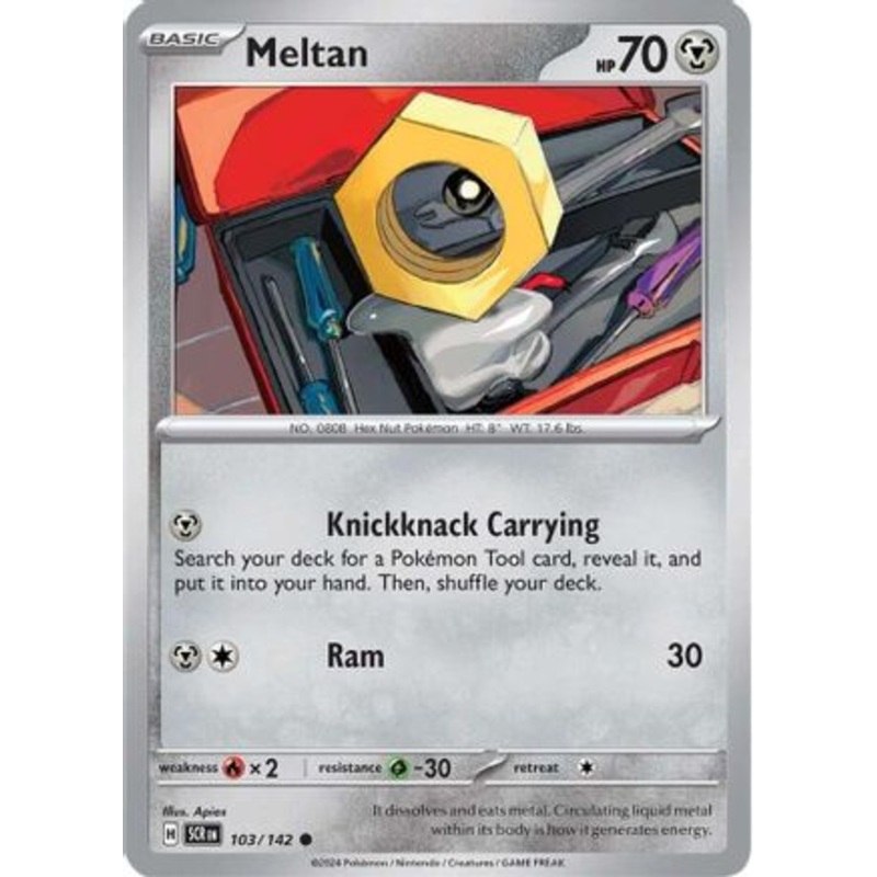Meltan 103/142  SV07 Stellar Crown - Common