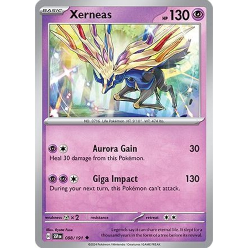 Xerneas 088/191  SV08 Surging Sparks - Uncommon