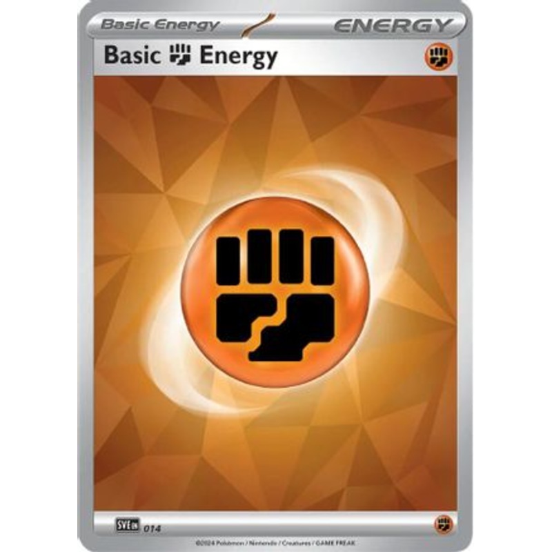 Basic Fighting Energy 014  SV07 Stellar Crown - Common