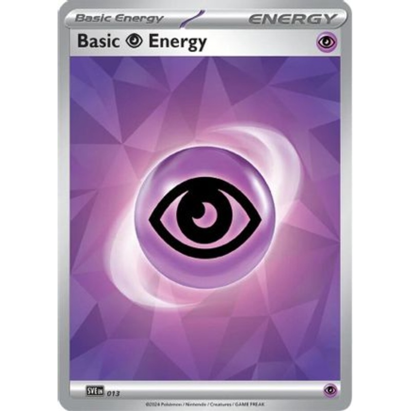 Basic Psychic Energy 013  SV07 Stellar Crown - Common