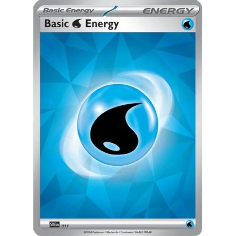 Basic Water Energy 011  SV07 Stellar Crown - Common