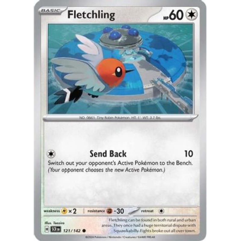 Fletchling 121/142  SV07 Stellar Crown - Common
