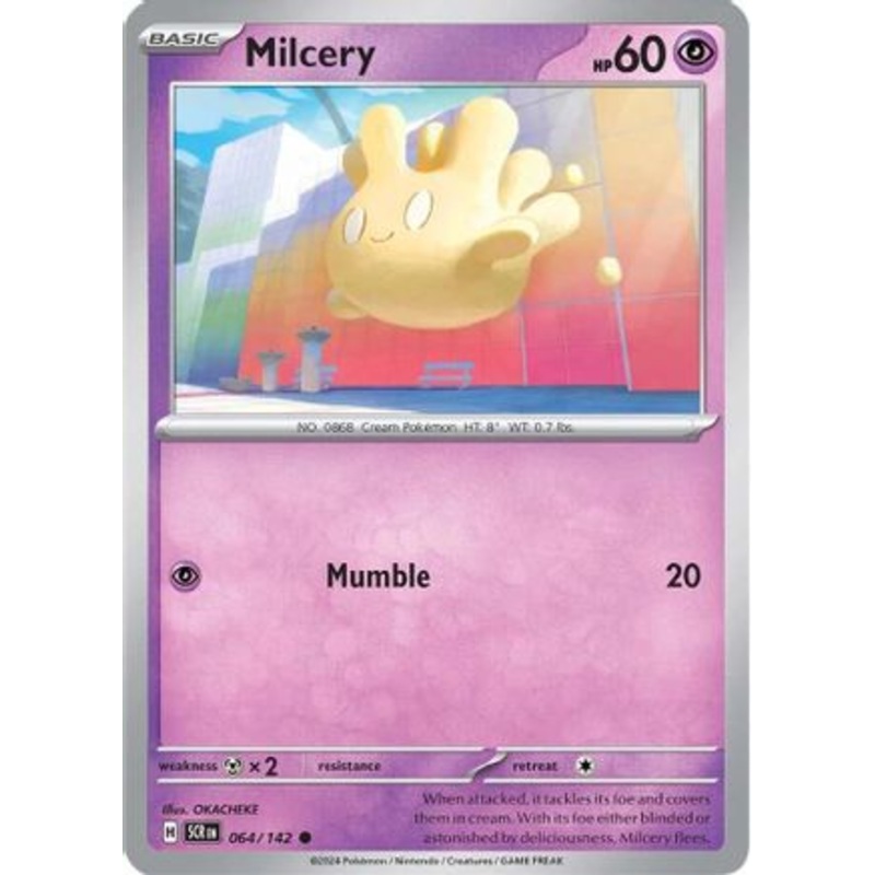 Milcery 064/142  SV07 Stellar Crown - Common