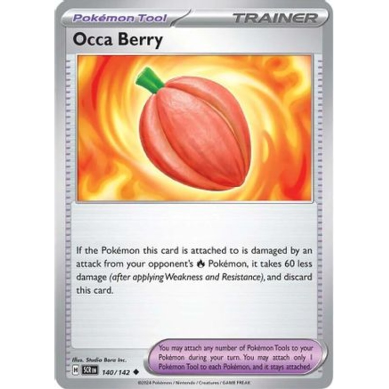 Occa Berry 140/142  SV07 Stellar Crown - Uncommon