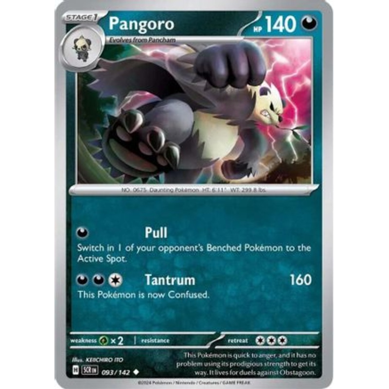 Pangoro 093/142  SV07 Stellar Crown - Uncommon