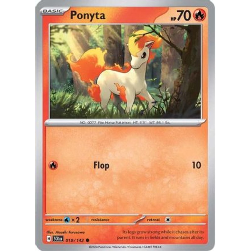 Ponyta 019/142  SV07 Stellar Crown - Common