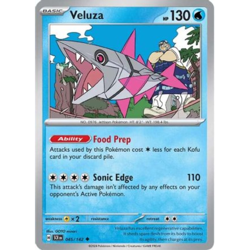 Veluza 045/142  SV07 Stellar Crown - Uncommon