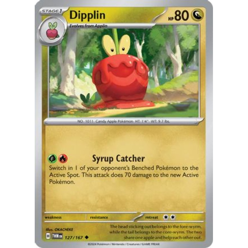 Dipplin 127/167  - Reverse Holofoil SV06 Twilight Masquerade - Uncommon