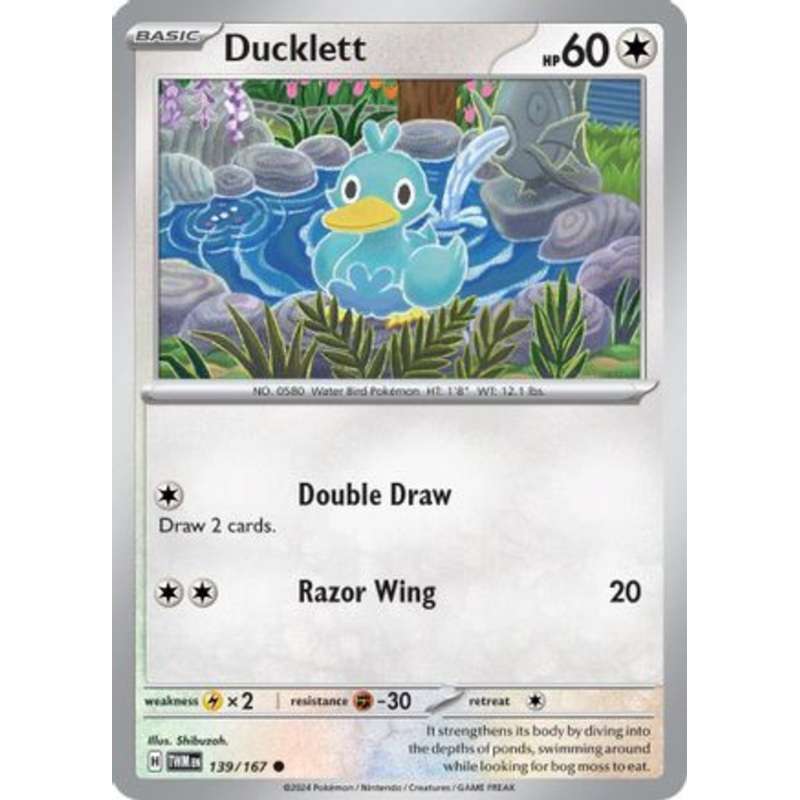 Ducklett 139/167  SV06 Twilight Masquerade - Common