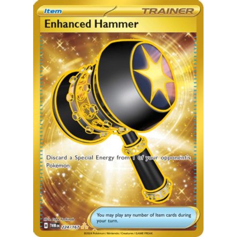 Enhanced Hammer 224/167  - Holofoil SV06 Twilight Masquerade - Hyper Rare