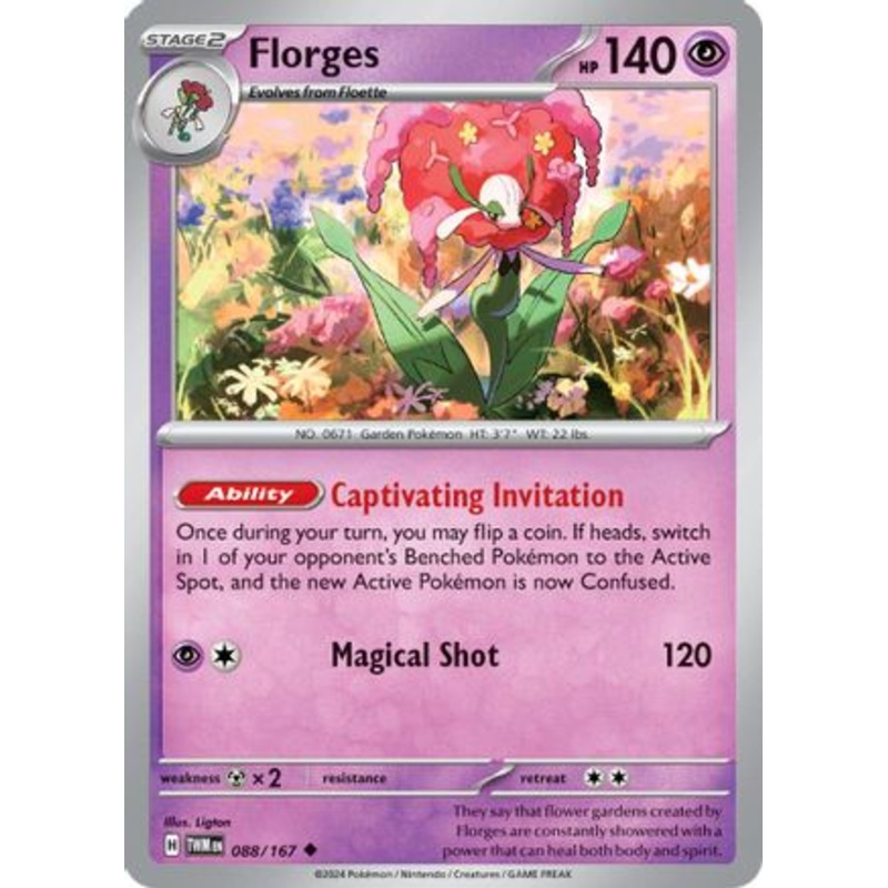 Florges 088/167  SV06 Twilight Masquerade - Uncommon