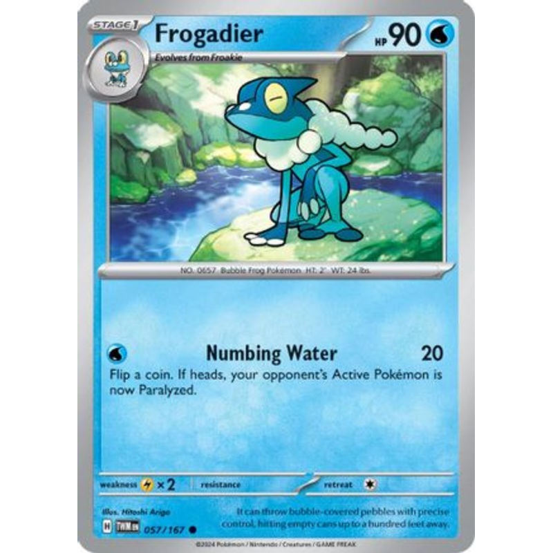 Frogadier 057/167  SV06 Twilight Masquerade - Common