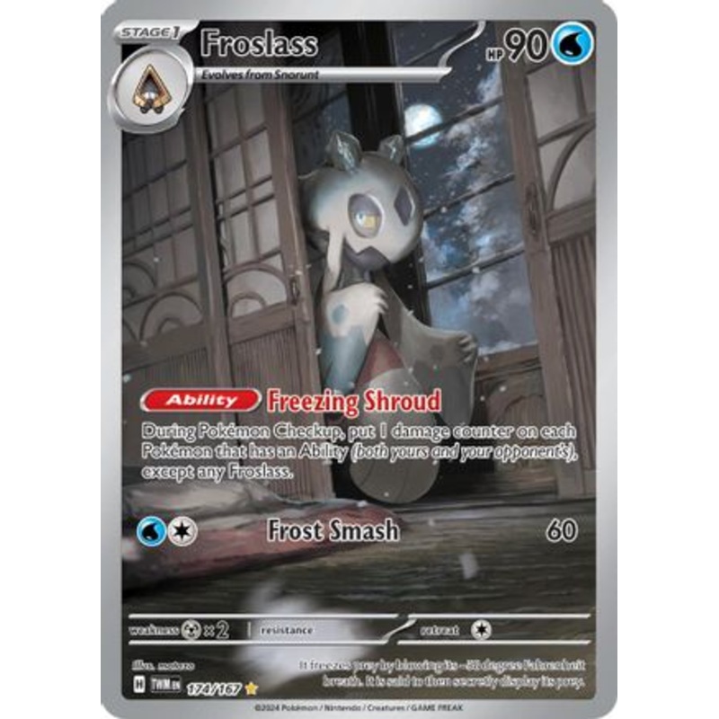 Froslass 174/167  - Holofoil SV06 Twilight Masquerade - Illustration Rare