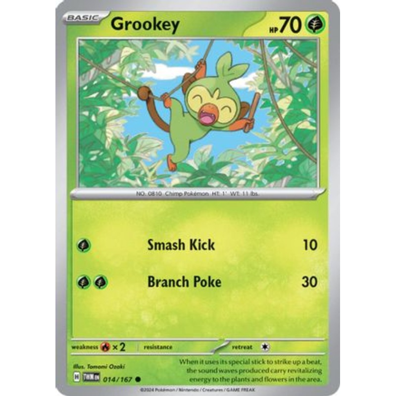 Grookey 014/167  SV06 Twilight Masquerade - Common
