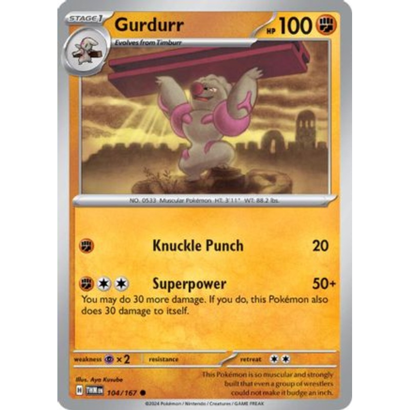 Gurdurr 104/167  SV06 Twilight Masquerade - Common