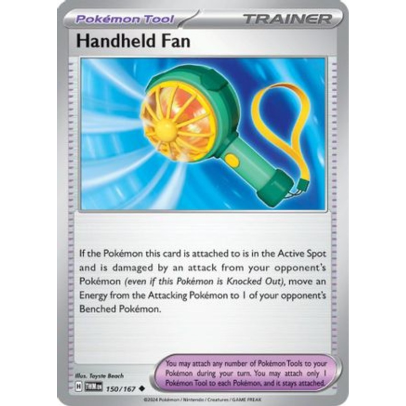 Handheld Fan 150/167  - Reverse Holofoil SV06 Twilight Masquerade - Uncommon
