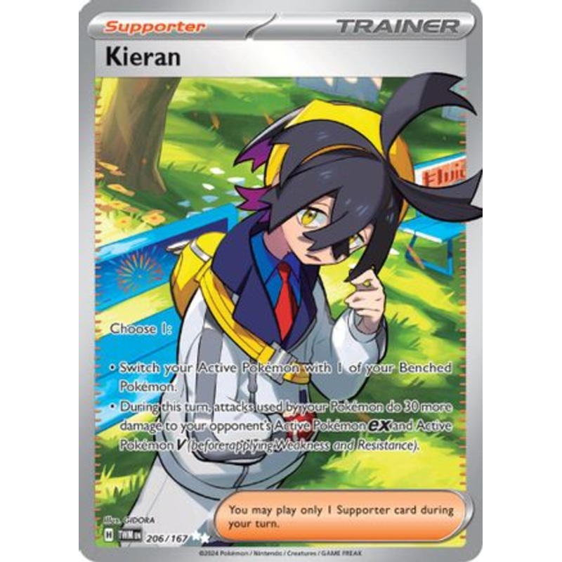 Kieran 206/167  - Holofoil SV06 Twilight Masquerade - Ultra Rare