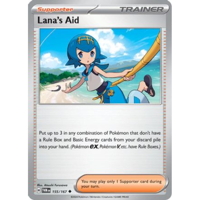Lana's Aid 155/167  SV06 Twilight Masquerade - Uncommon