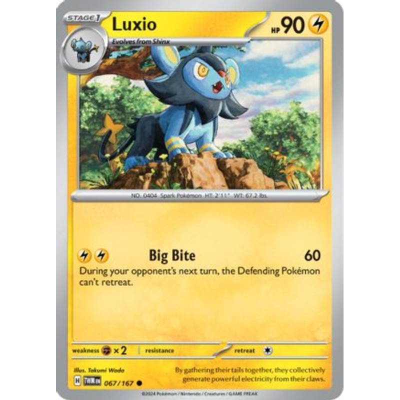 Luxio 067/167  SV06 Twilight Masquerade - Common