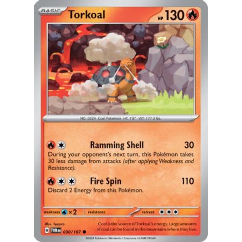 Torkoal 030/167  SV06 Twilight Masquerade - Common