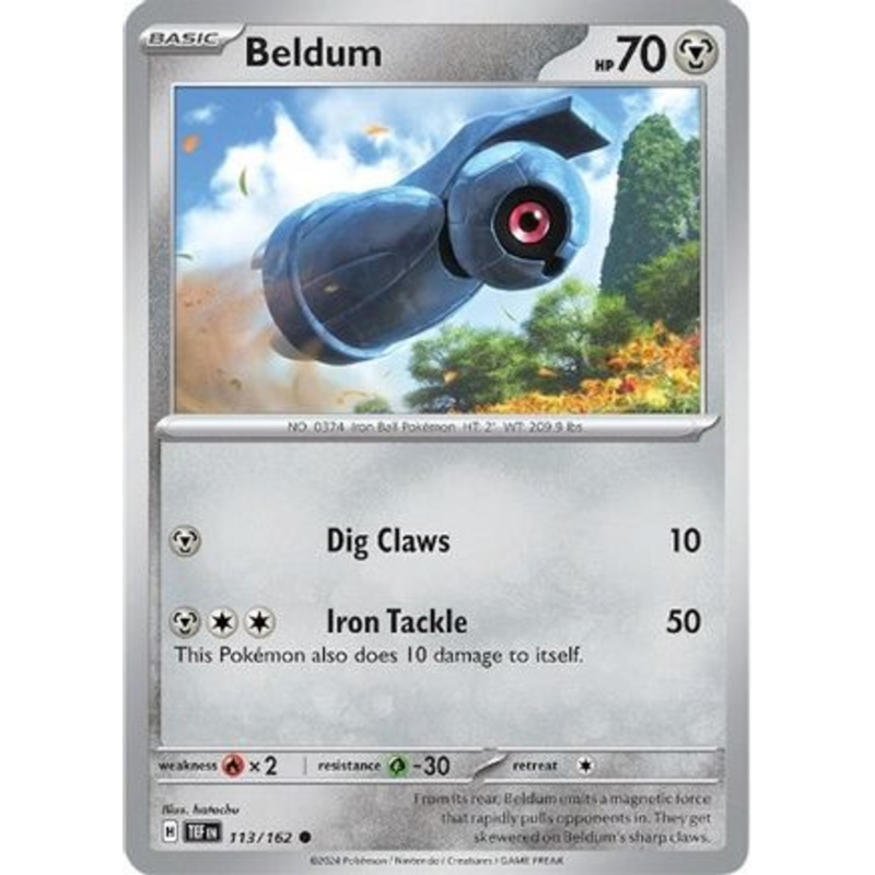 Beldum 113/162  SV05 Temporal Forces - Common