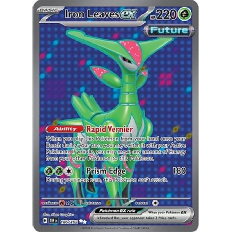 Iron Leaves ex 186/162  - Holofoil SV05 Temporal Forces - Ultra Rare