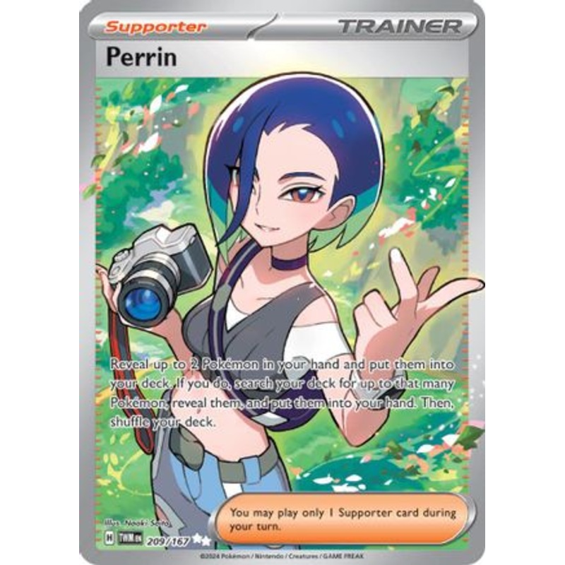 Perrin 209/167  - Holofoil SV06 Twilight Masquerade - Ultra Rare
