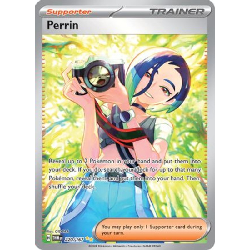 Perrin 220/167  - Holofoil SV06 Twilight Masquerade - Special Illustration Rare