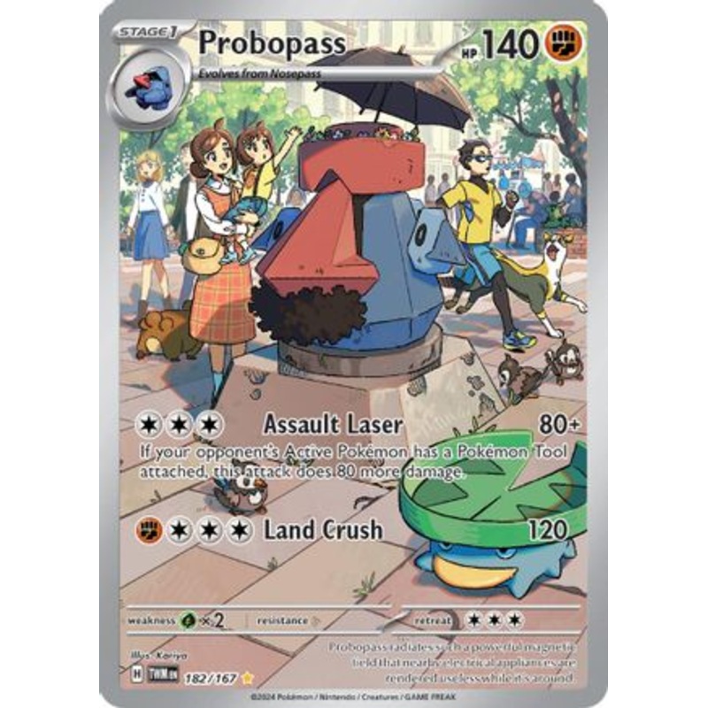 Probopass 182/167  - Holofoil SV06 Twilight Masquerade - Illustration Rare