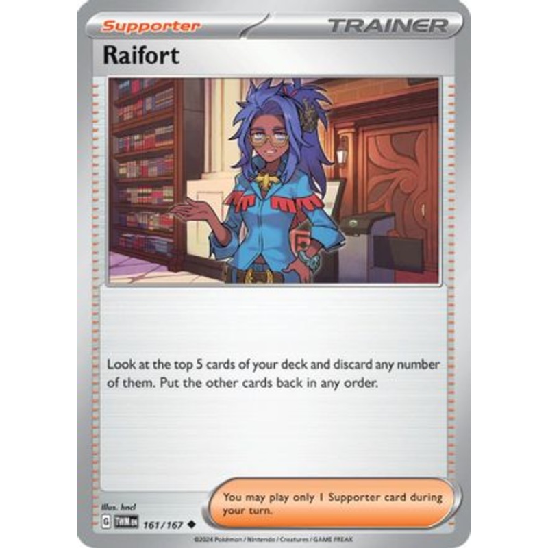 Raifort 161/167  - Reverse Holofoil SV06 Twilight Masquerade - Uncommon