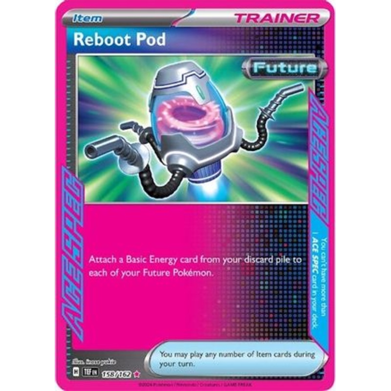 Reboot Pod 158/162  SV05 Temporal Forces - ACE SPEC Rare