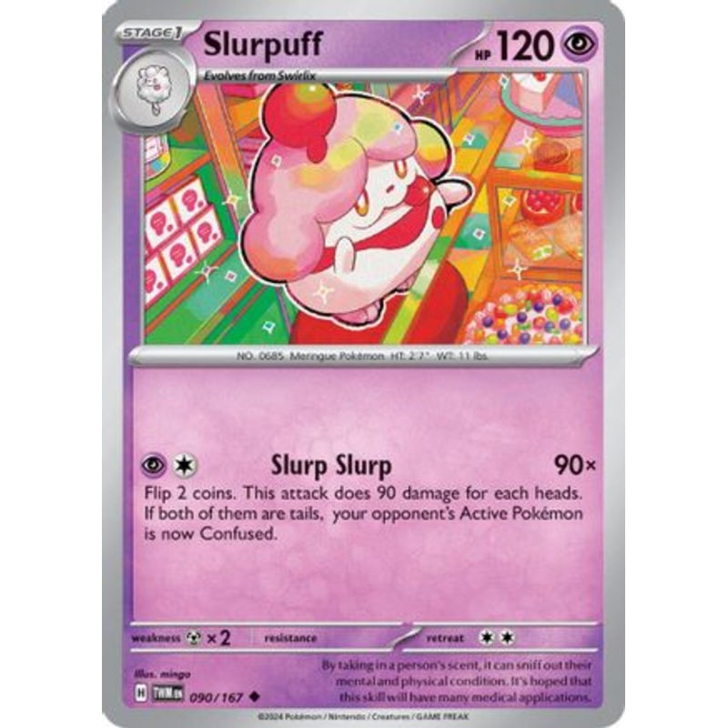 Slurpuff 090/167  SV06 Twilight Masquerade - Uncommon