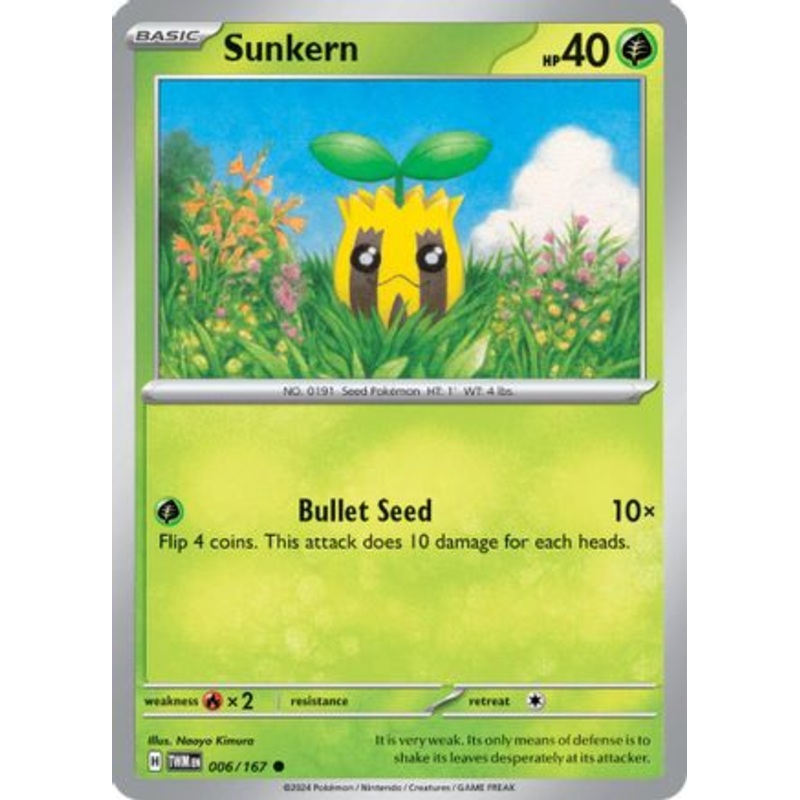 Sunkern 006/167  SV06 Twilight Masquerade - Common