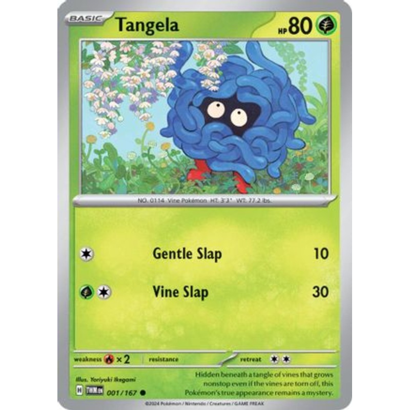 Tangela 001/167  SV06 Twilight Masquerade - Common
