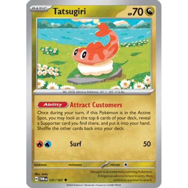 Tatsugiri 131/167  SV06 Twilight Masquerade - Uncommon