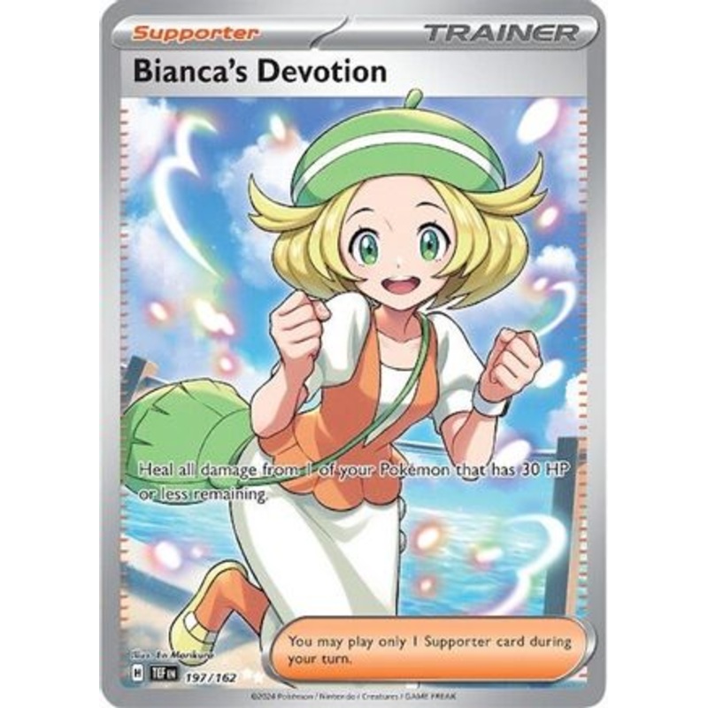 Bianca's Devotion 197/162  - Holofoil SV05 Temporal Forces - Ultra Rare