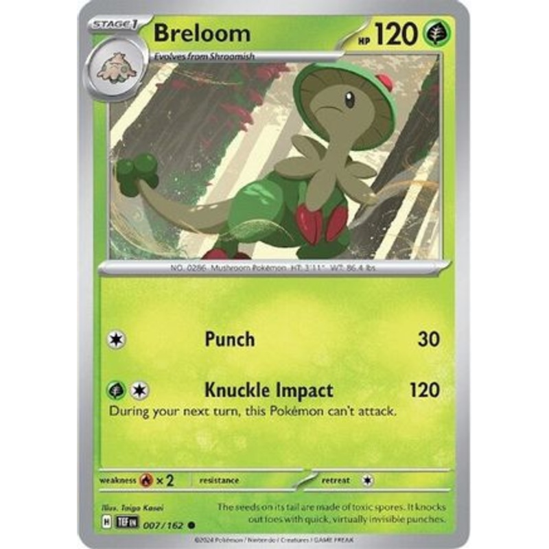 Breloom 007/162  SV05 Temporal Forces - Common