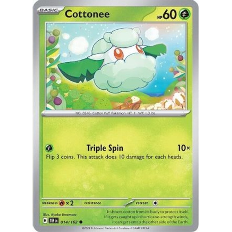 Cottonee 014/162  SV05 Temporal Forces - Common