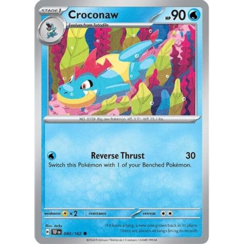 Croconaw 040/162  SV05 Temporal Forces - Common