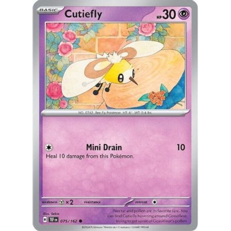 Cutiefly 075/162  SV05 Temporal Forces - Common