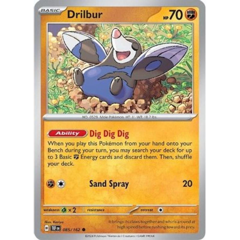 Drilbur 085/162  SV05 Temporal Forces - Common