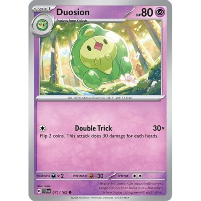 Duosion 071/162  SV05 Temporal Forces - Common