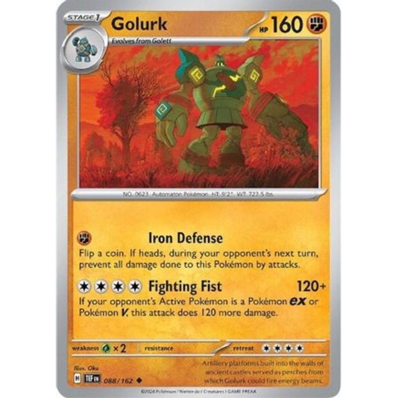 Golurk 088/162  SV05 Temporal Forces - Uncommon