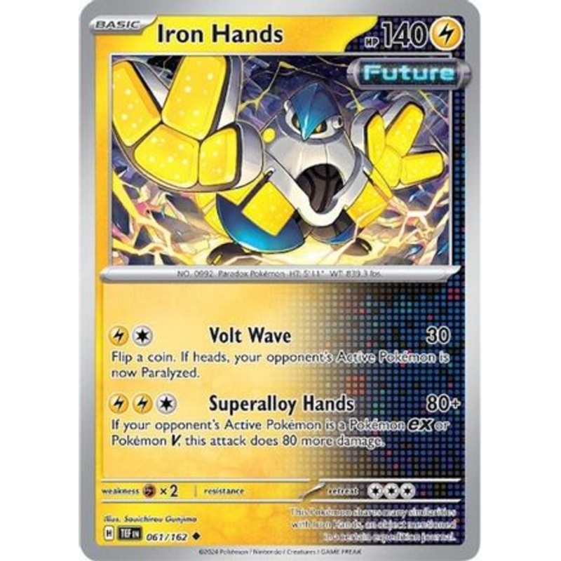 Iron Hands 061/162  SV05 Temporal Forces - Uncommon