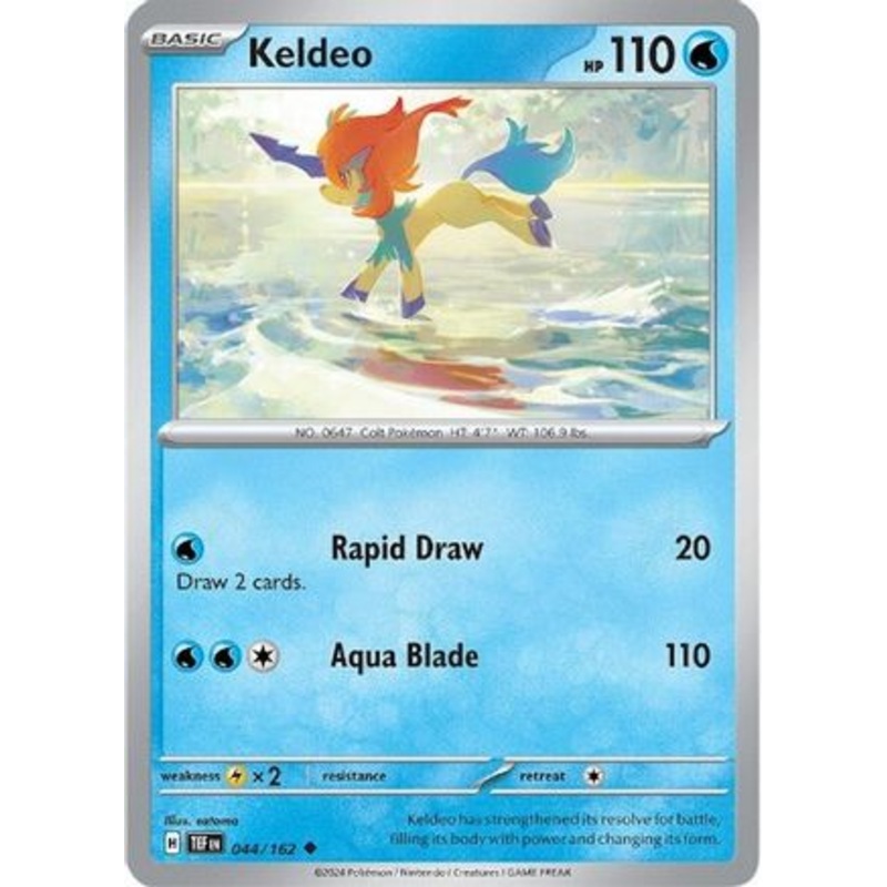Keldeo 044/162  SV05 Temporal Forces - Uncommon
